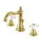 Fauceture FSC1972APX Widespread Bathroom Faucet with Retail Pop-Up, Polished Brass FSC1972APX - alternate 1